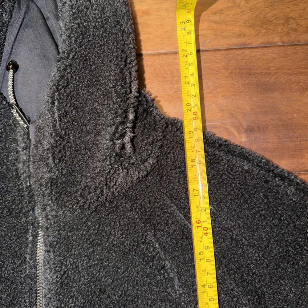 Lululemon Scuba Oversized Half Zip Hoodie‎ Pullover Fleece  Black, XS/S Crop - Picture 10 of 10